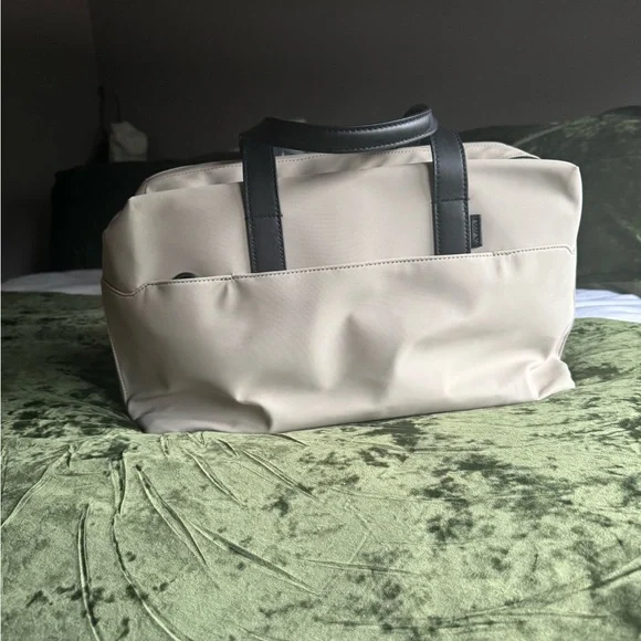 Away Beige and Black Duffel Bag - Picture 5 of 8